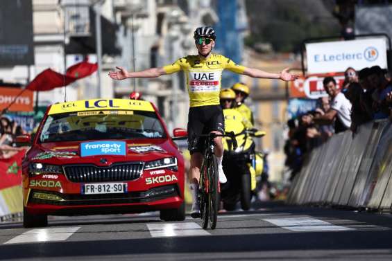 Paris-Nice: triomphe de Pogacar à sa première participation