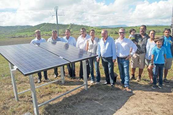 La ferme photovoltaïque Hélios-Moindou voit le jour