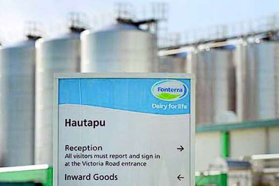 Fonterra augmente son prix d’achat