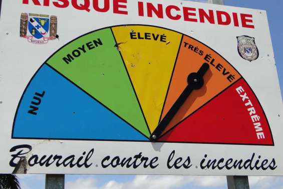 Le risque incendie est à son niveau maximal