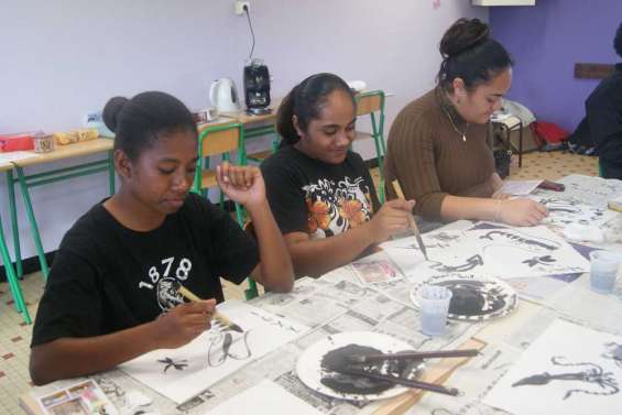 Un art millénaire s'invite au lycée