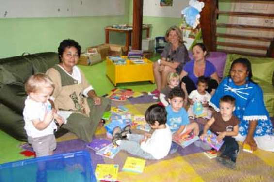 Leurs premiers pas à la bibliothèque