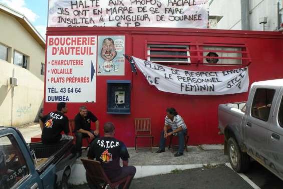 Grève à la boucherie d'Auteuil