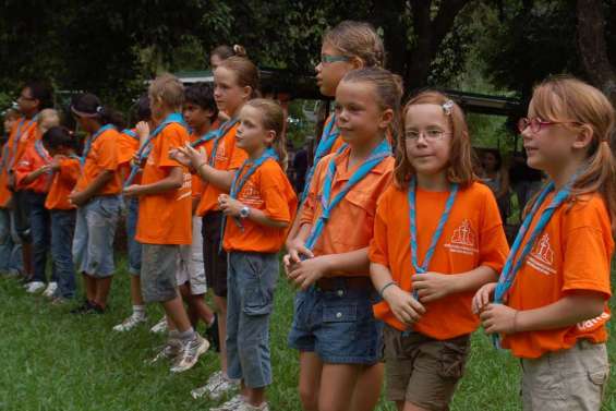 Les scouts dans la montée