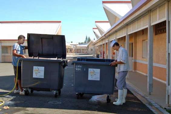 Des poubelles sorties du circuit