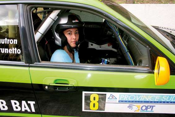 Davina Sautron, copilote de rallye