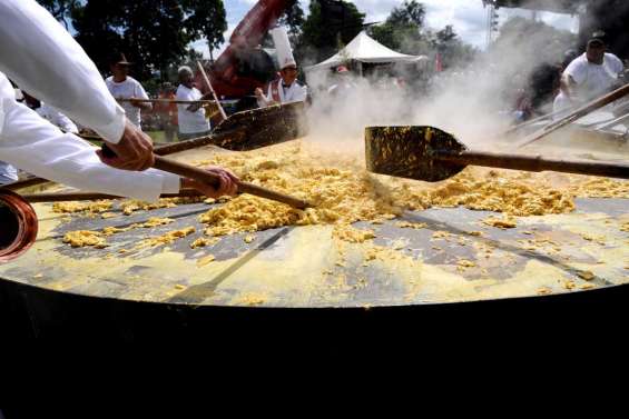 Dumbéa fête l'omelette