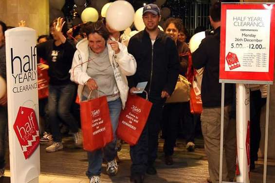 La folie du Boxing Day