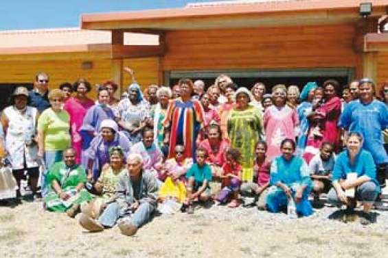 Les femmes de la région au chantier de Déva