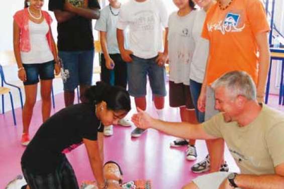 Les collégiens formés aux premiers secours