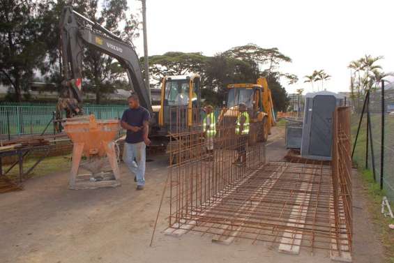 Début des travaux à Boulari