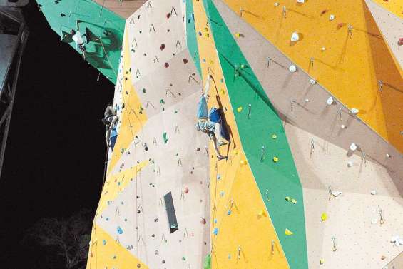 Un mur d'escalade à la hauteur  des Mondiaux de septembre