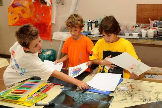 Le Centre d'art à l'heure de l'été