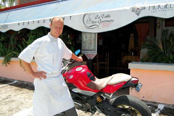 Fabrice Louyot, toqué de moto