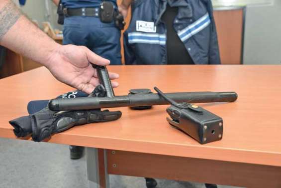 La police municipale s'arme