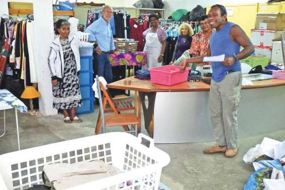 Kermesse au Secours catholique