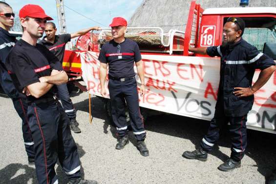 La colère des pompiers après une agression