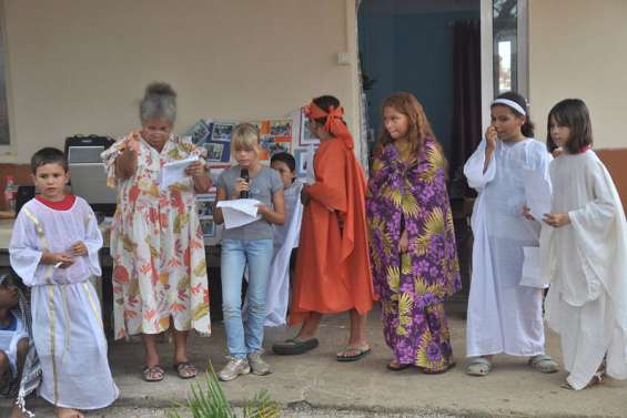 La catéchèse finit en fête