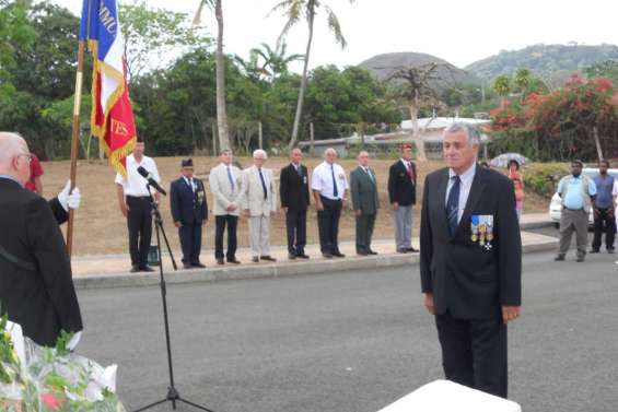 Hommage aux soldats morts en Afrique du Nord