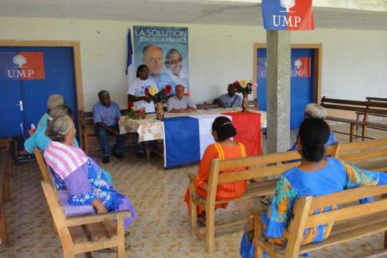 Gaël Yanno en campagne à Iaai