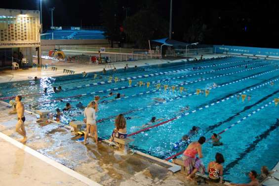 La piscine réquisitionnée en vue des Jeux