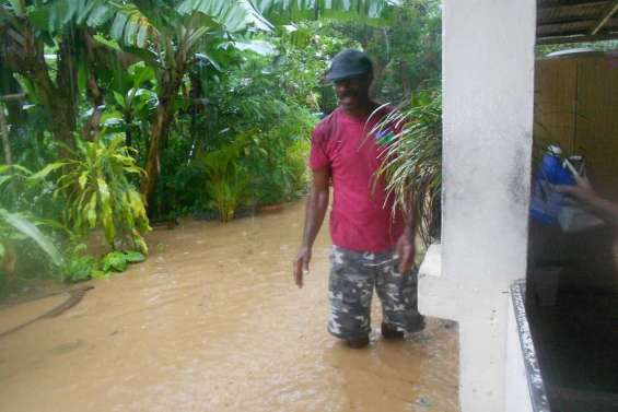 Un quartier toujours inondé