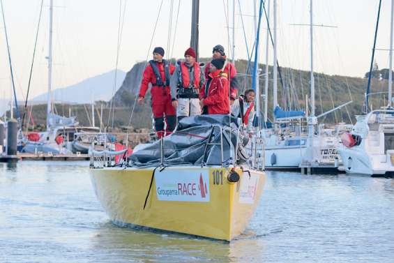 La fin d’une régate intense pour les marins de la Groupama Race