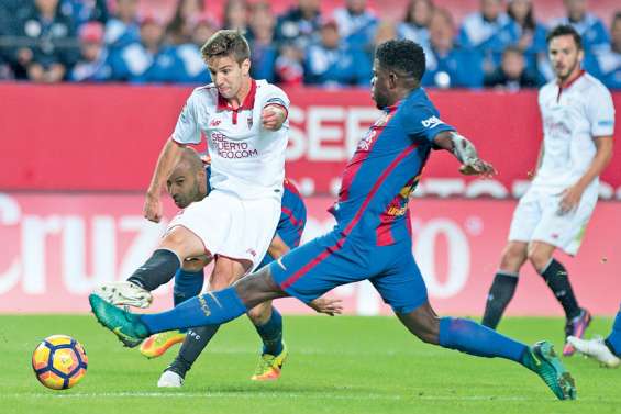 Umtiti prend son mal en patience